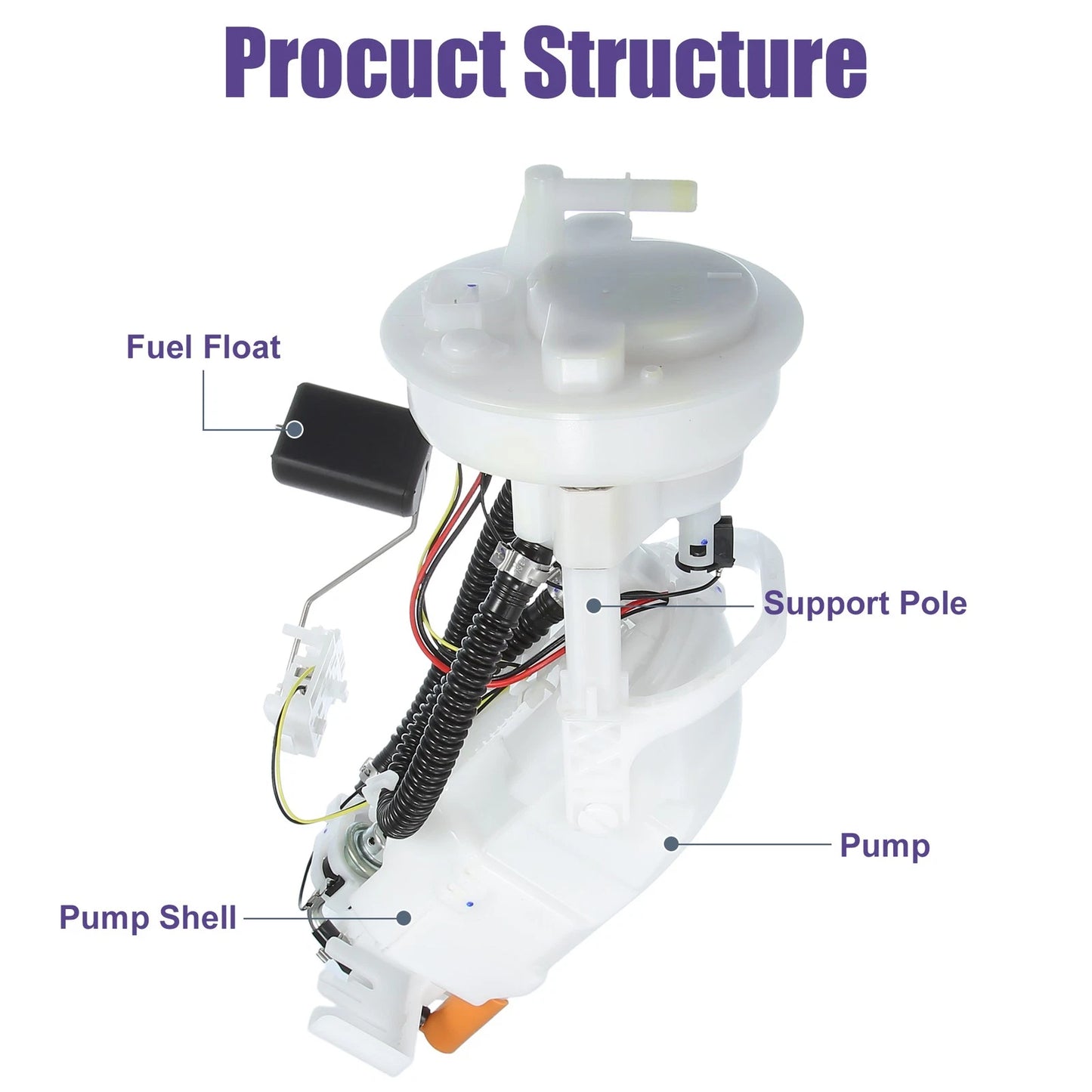 Electric Fuel Pump Module Assembly for Honda Civic (2001-2005)