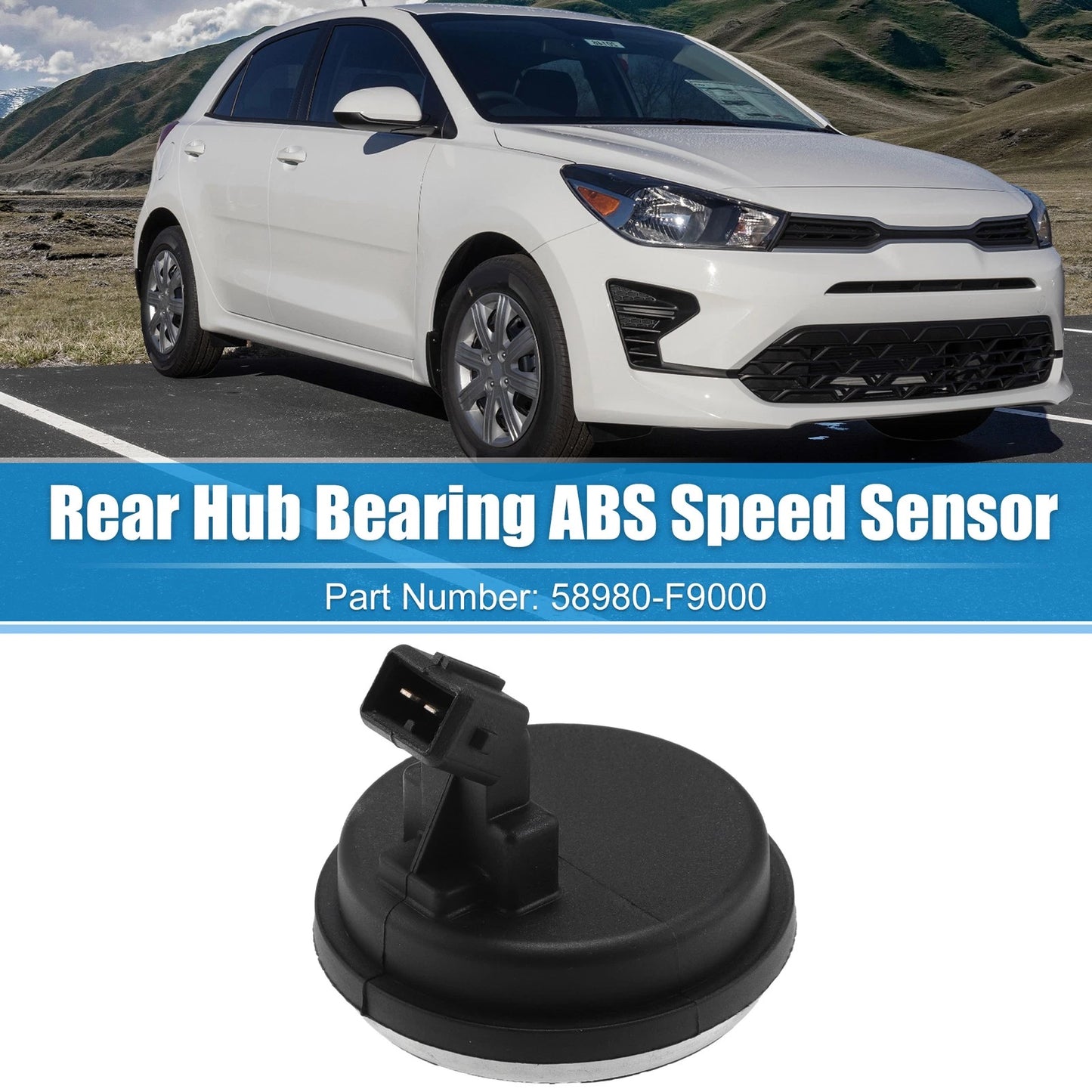 Rear Hub Bearing ABS Speed Sensor for Kia Rio, Hyundai Accent (2006-2011)