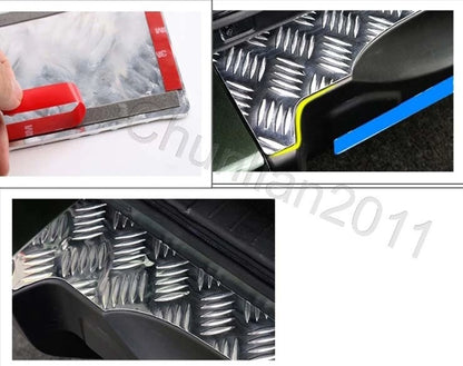 Rear Bumper Protector Sill Plate Cover for Suzuki Jimny (2005-2018)