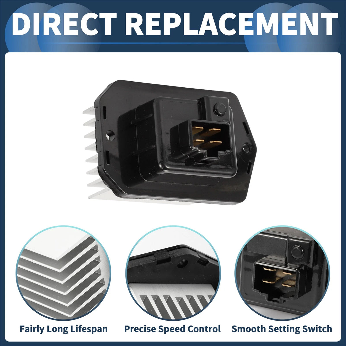 HVAC Blower Motor Resistor for Honda CR-V 2002-2006 (2 x 4-Door)