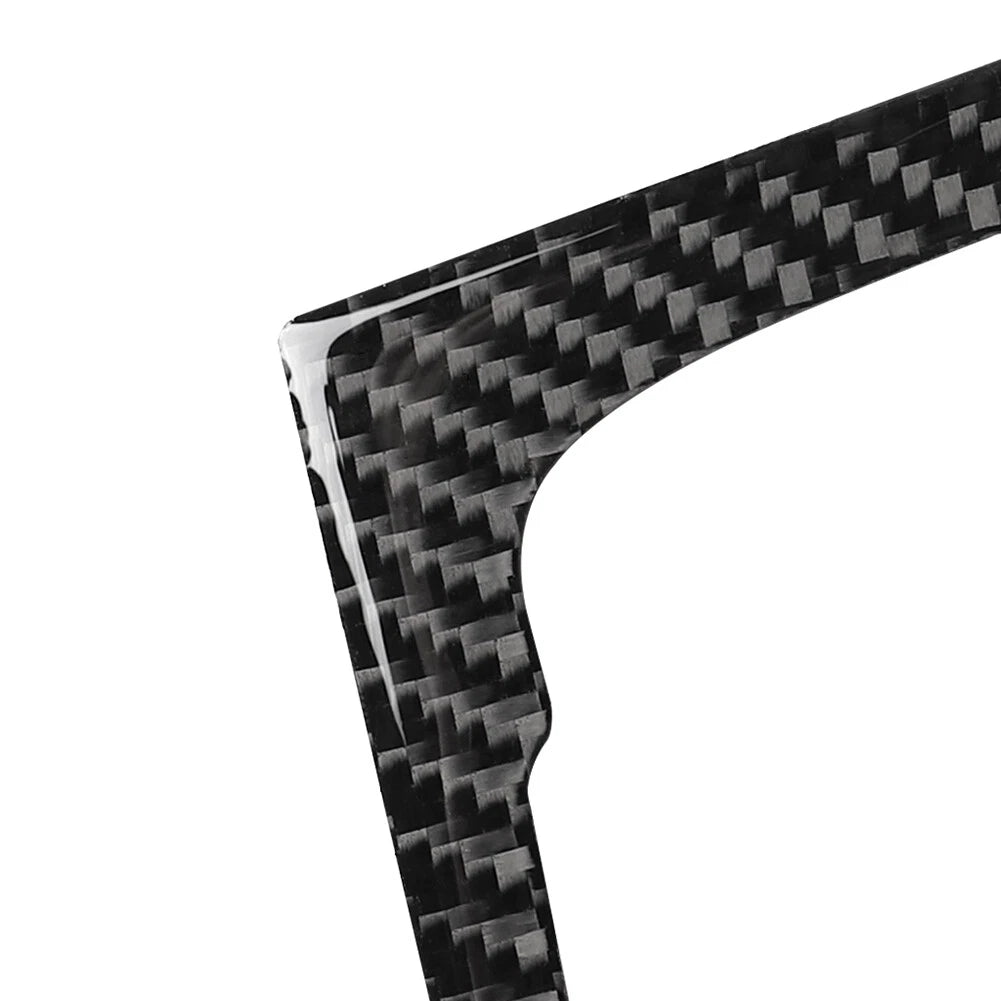 Carbon Fiber CD Panel Cover Trim for Audi A4 A5 Q5 B8 B7 (2009-2016)