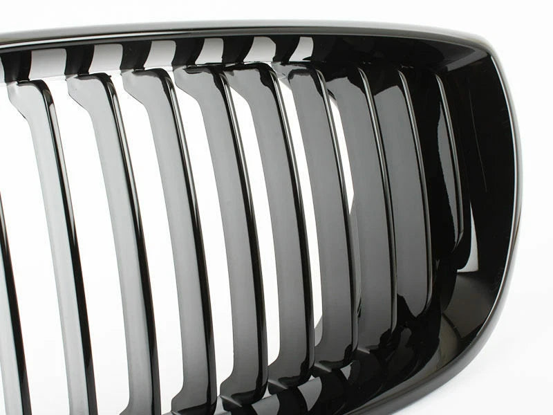 Front Bumper Grille for BMW 3-Series E46 4D Sedan (2002-2006) Glossy Black