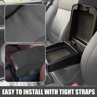 Center Console Armrest Cover for Toyota Camry (2012-2017) - Black