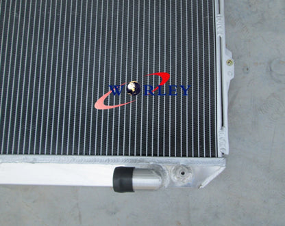 Row Aluminum Alloy Radiator & Fan Shroud for Toyota Hilux LN106 LN111 (88-97)