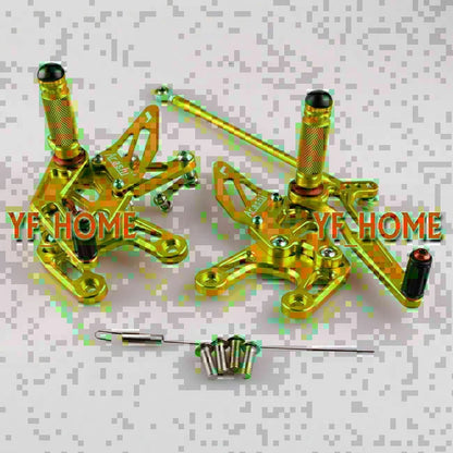 Gold Adjustable Rearset Footpeg for Kawasaki Ninja ZX10R (2008-2010)