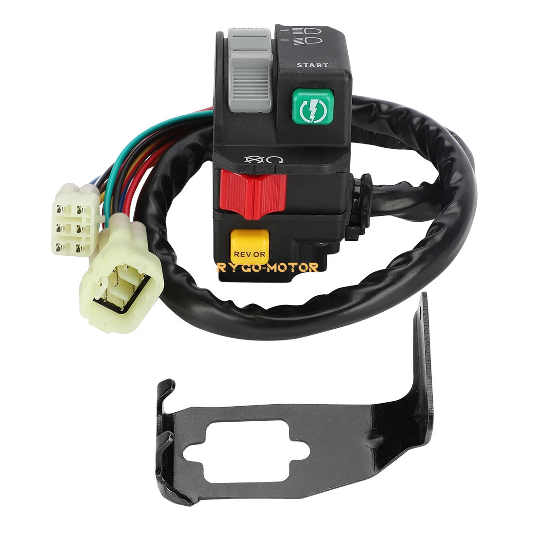 Left Handlebar Switch Start Run Off Headlight for Can-Am Renegade 1000 (2012–2015)