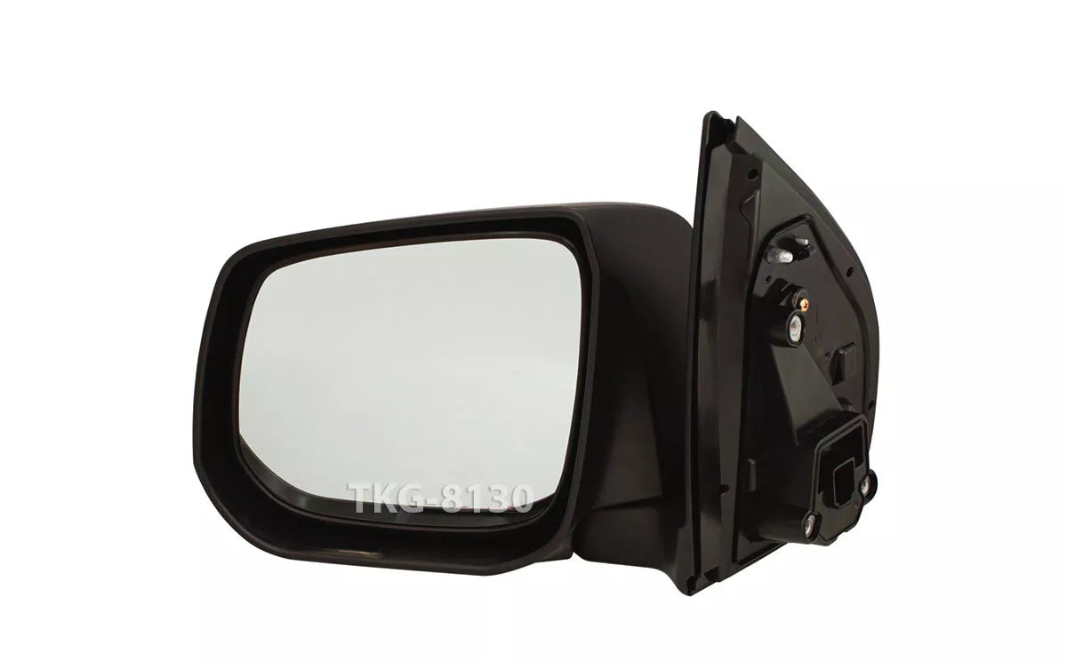 LH Manual Side View Mirror Black for Isuzu Dmax Single Cab (2012-2019)