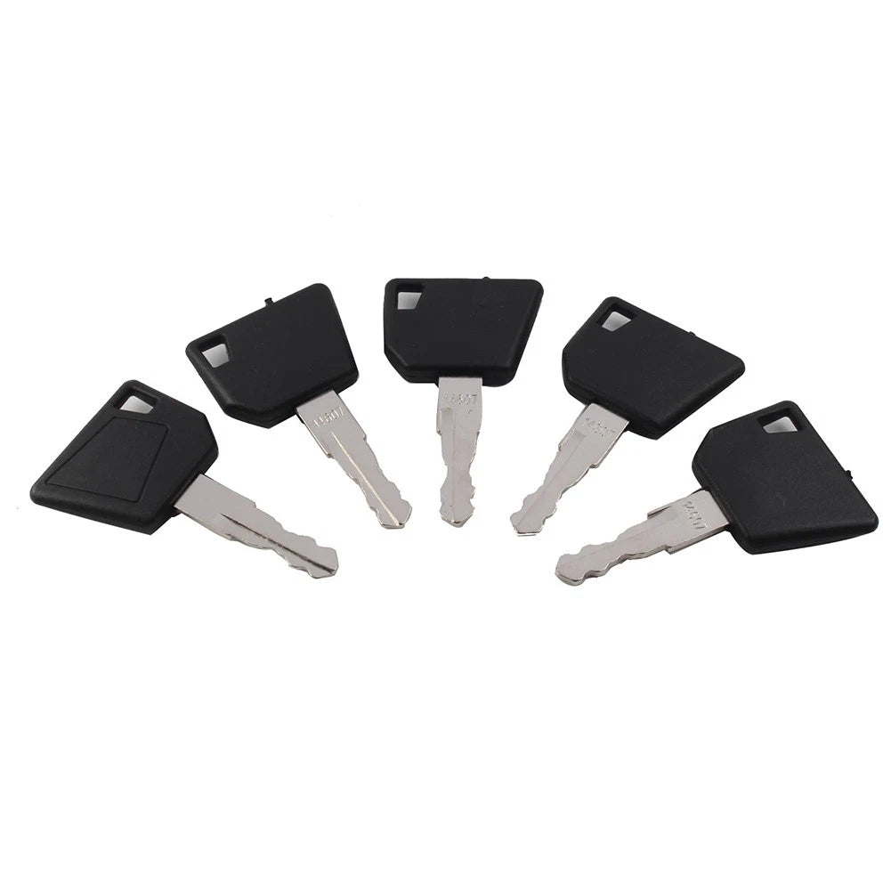 5 x Ignition Keys for JCB Caterpillar Dynapac Volvo (Various Years)