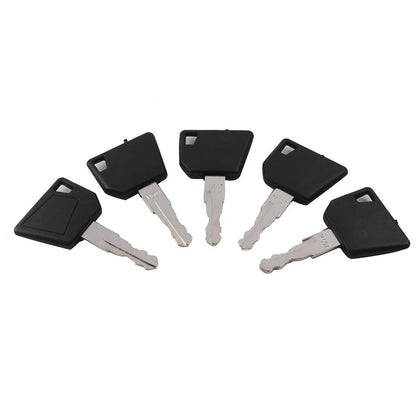 5 x Ignition Keys for JCB Caterpillar Dynapac Volvo (Various Years)