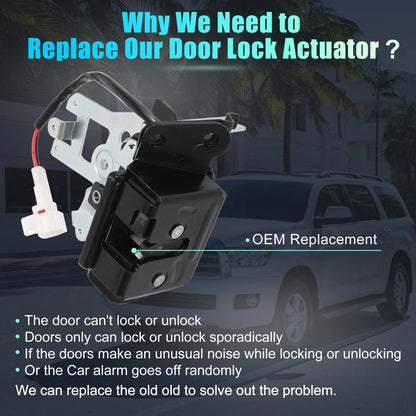 Car Door Tailgate Lock Actuator Motor for Toyota Sequoia (2001-2007)