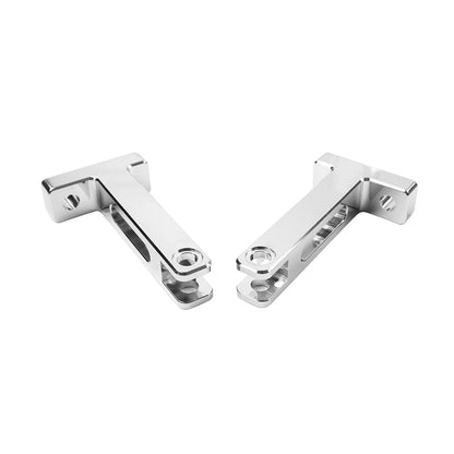 Rear Extended Footboard Mount Kit Chrome for Harley Touring Street Glide (1993-2023)