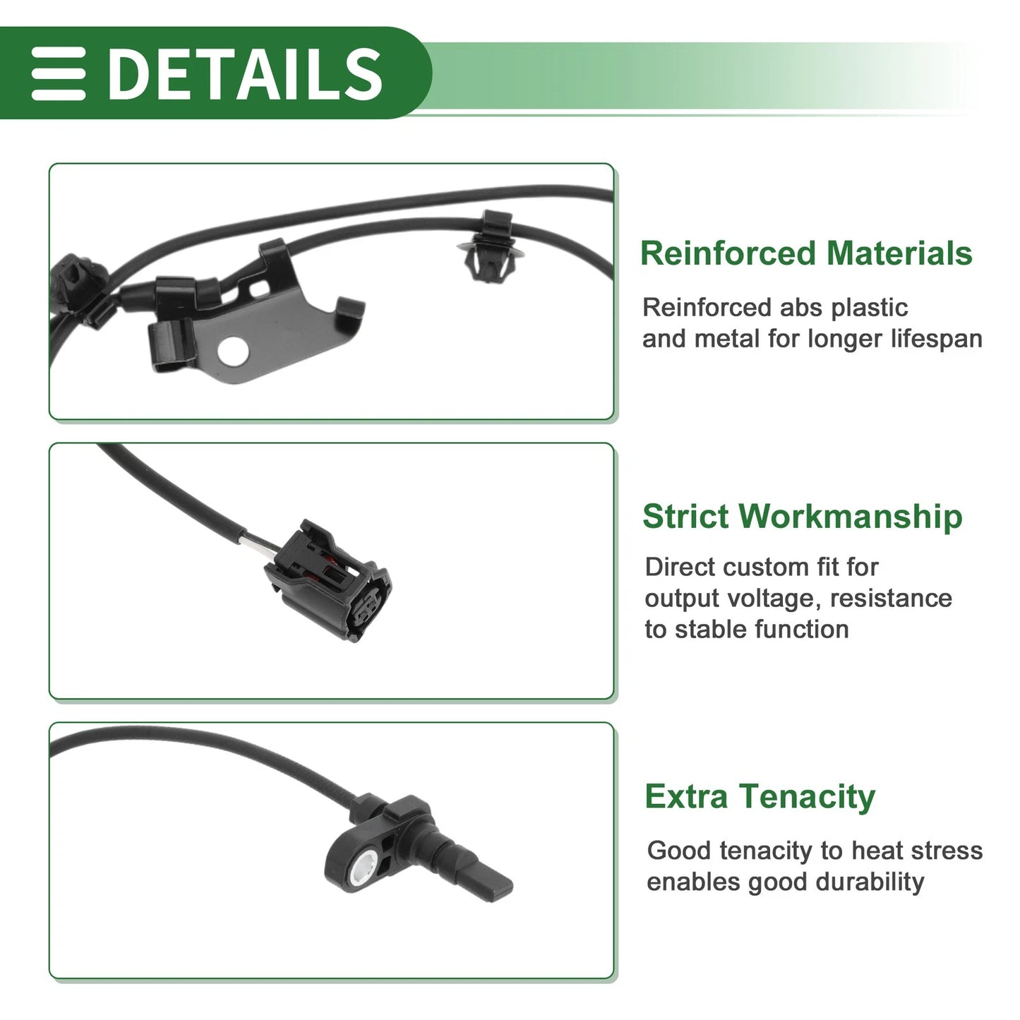 ABS Wheel Speed Sensor for Toyota RAV4 (2006-2017) - 1 Pcs