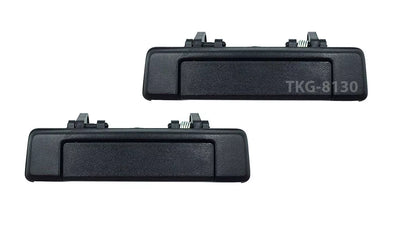 2 x Black Door Handle for Mazda B2000 B2200 B2600 (1986-1995)