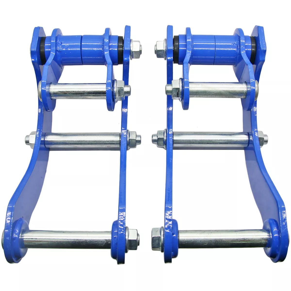 2 x Rear Leaf Spring Extended Shackles for Isuzu Holden Rodeo (2007-2011)