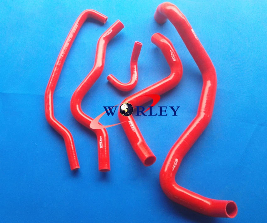 Black Silicone Radiator Heater Hose Kit for Ford Falcon BA BF 5.4L V8 (2002-2008)