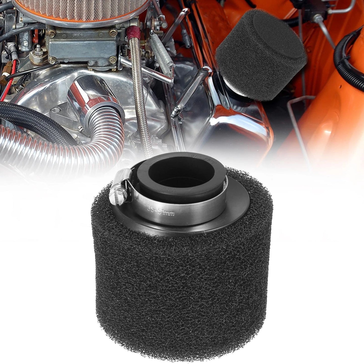 35mm Air Filter Cleaner for Motorcycle ATV 150cc