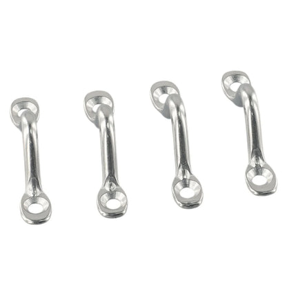 Heavy Duty 5mm Wire Eye Straps for Boat Marine Tie Down Fender Canopy 4pc