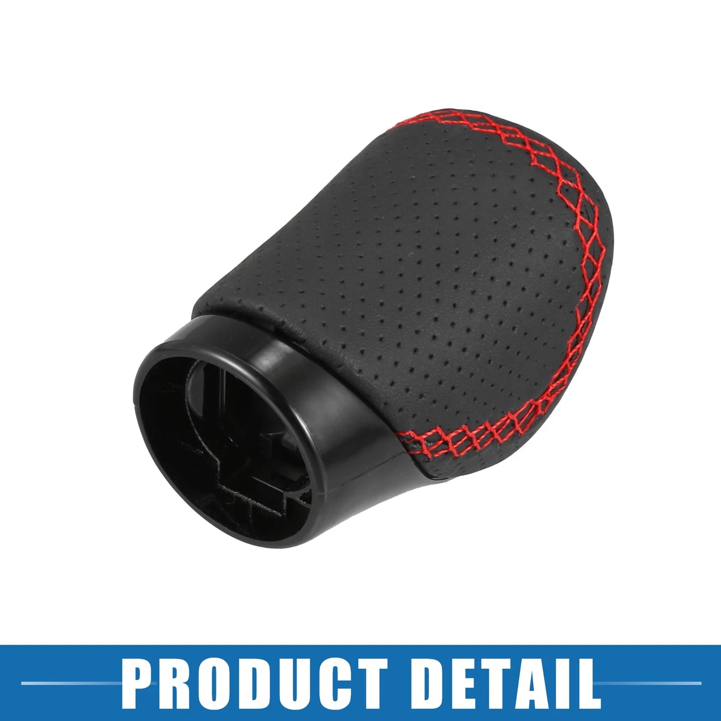 Black Faux Leather Gear Shift Knob for Lexus