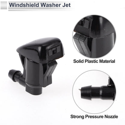 Washer Nozzle & 3 x Hose Connectors for Toyota