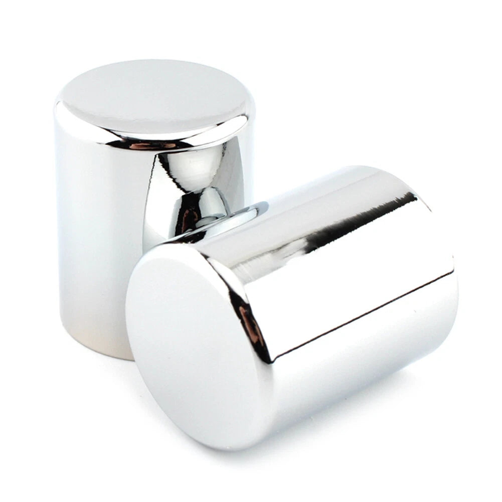 2 x Chrome Docking Hardware Point Cover Kit for Harley Sportster XL883 (2004-2023)