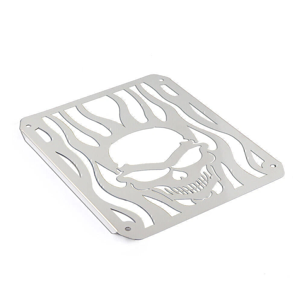 Skull Stainless Radiator Grill Guard Cover for Kawasaki Vulcan VN400/800 (95-06)