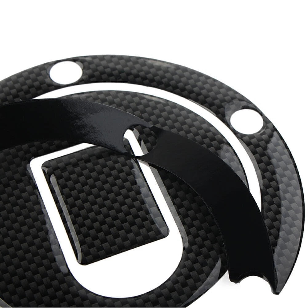 Carbon Fiber Look Fuel Gas Tank Cap Pad for Kawasaki Ninja ZX-10R/6R/9R (2004-2005)
