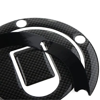 Carbon Fiber Look Fuel Gas Tank Cap Pad for Kawasaki Ninja ZX-10R/6R/9R (2004-2005)