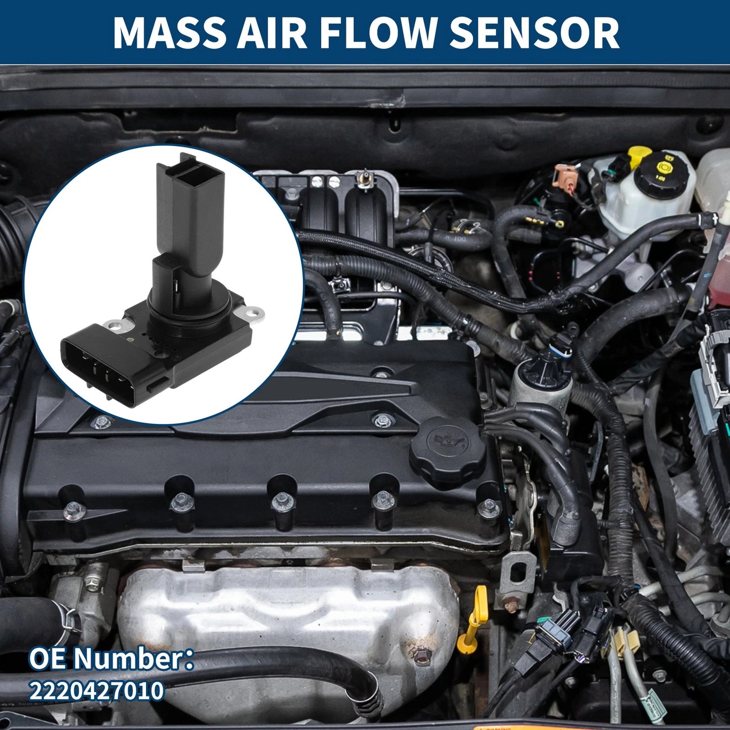 Mass Air Flow Sensor for Toyota Previa (2006-2016) 1 Pc