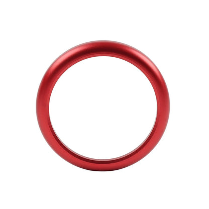 Red Stopwatch Compass Clock Cover Ring for Porsche 911 718 Boxster Cayenne Macan