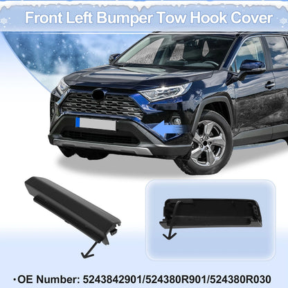 Left Front Tow Hook Cover Cap for Toyota Avensis (2015–2018)