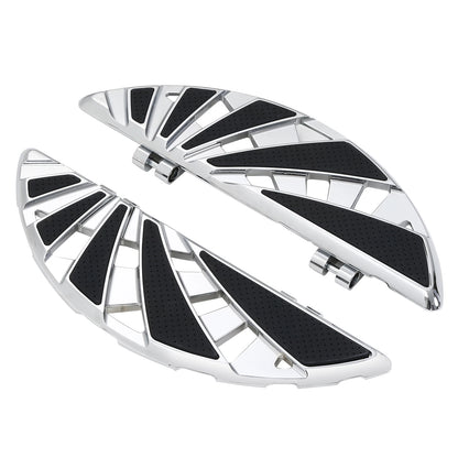 Rider Driver Floorboards for Harley Touring Road King Softail (1986-2024)