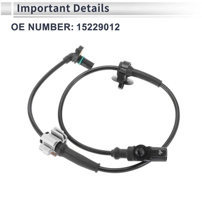 ABS Wheel Speed Sensor for Chevrolet Avalanche (2007 - 2013)