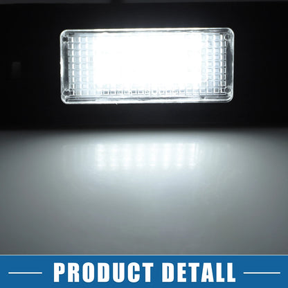 White LED License Plate Light Assembly  for BMW (2011-2019)