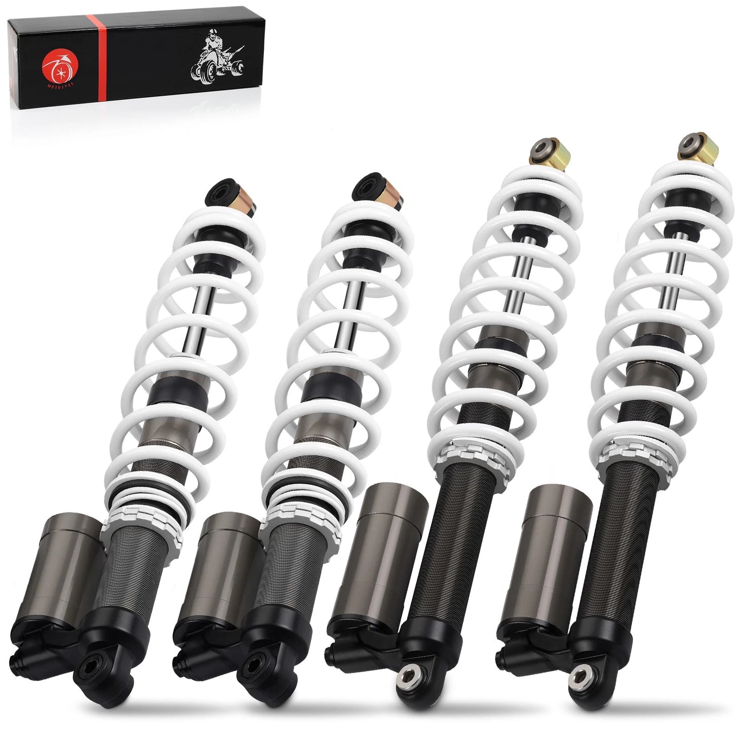 Air Shocks Absorbers Front/Rear 2 x Polaris RZR S 800 EFI (2009–2012)
