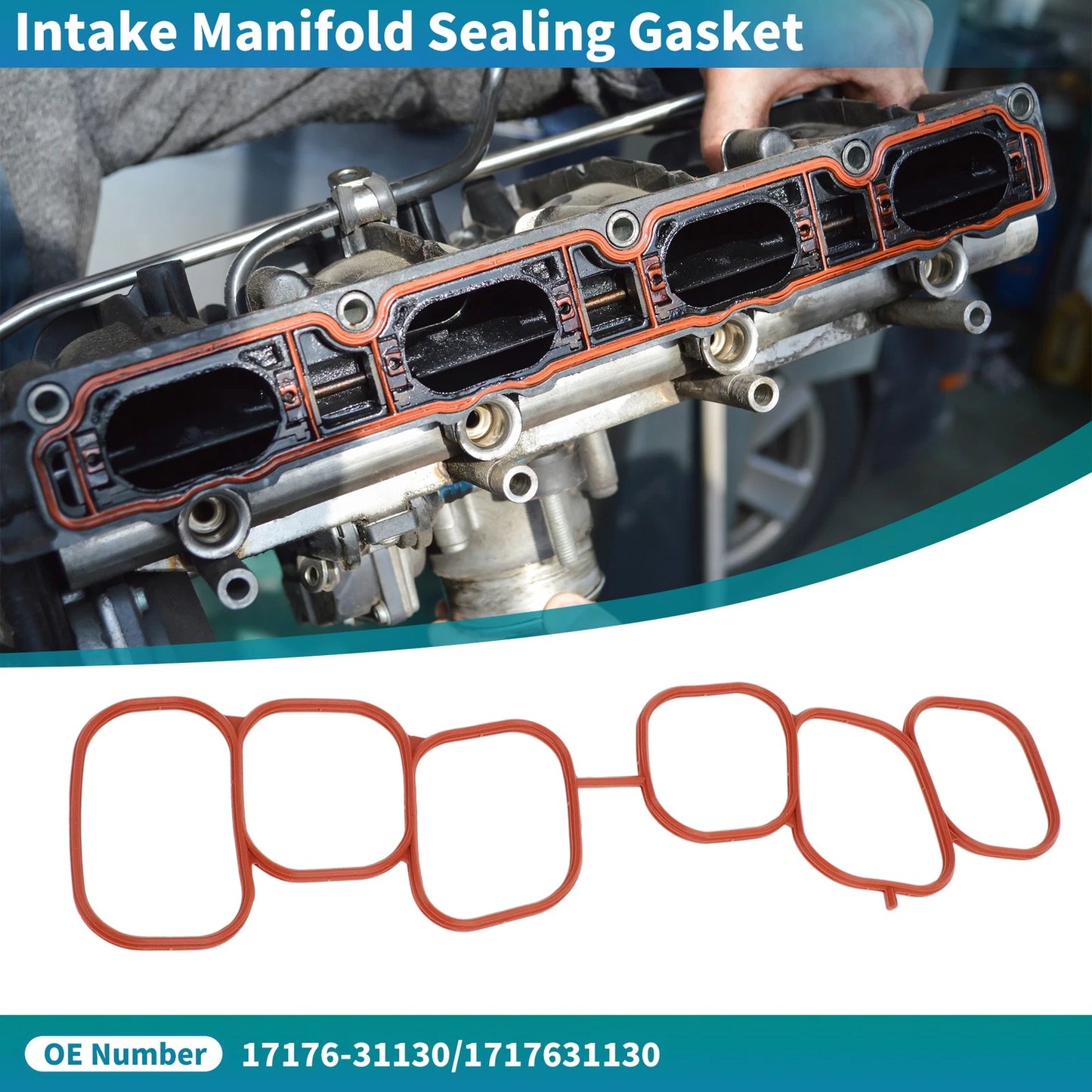 Upper Engine Intake Manifold Gasket for Toyota Camry (2018–2024)