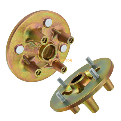2 x Front Wheel Axle Hub for Yamaha Rhino 700/660/450 4x4 (2004–2013)