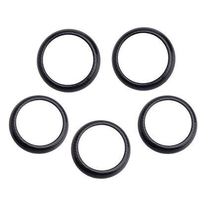 5X Carbon Fiber Air Vent Frame Trim Rings for Mercedes W176 C117 X156 (2012-2019)