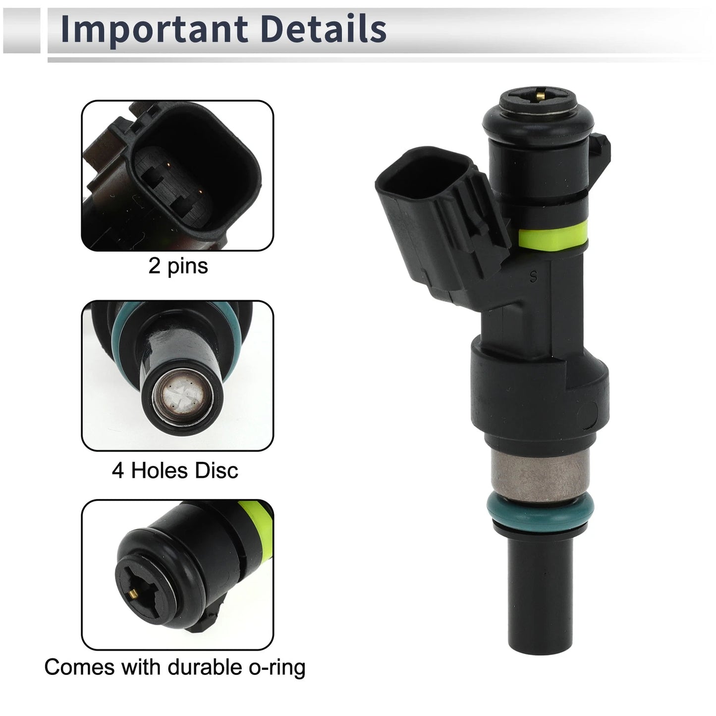 Fuel Injector for HONDA N BOX 2019 (2019) - 1 x Black