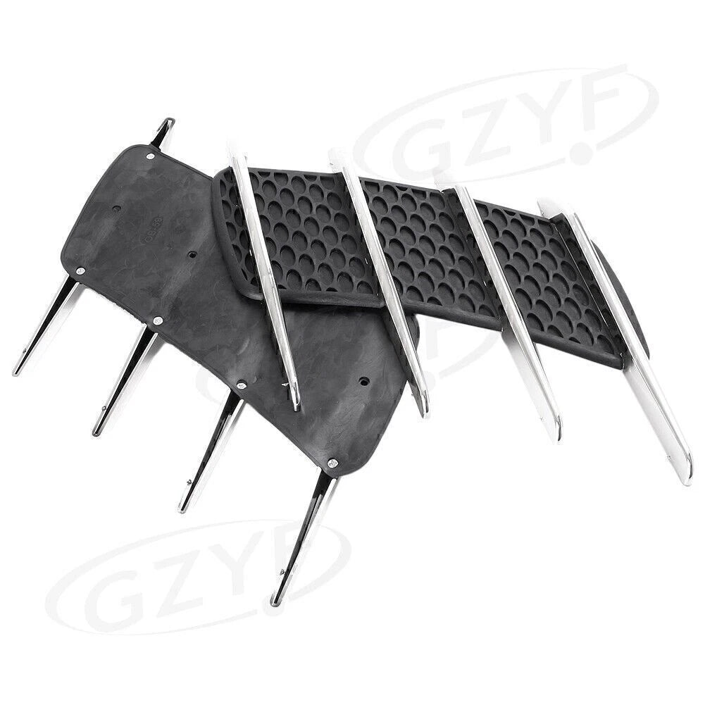 Vent Trim Hood Air Flow Intake Covers for Universal Car Decoration
