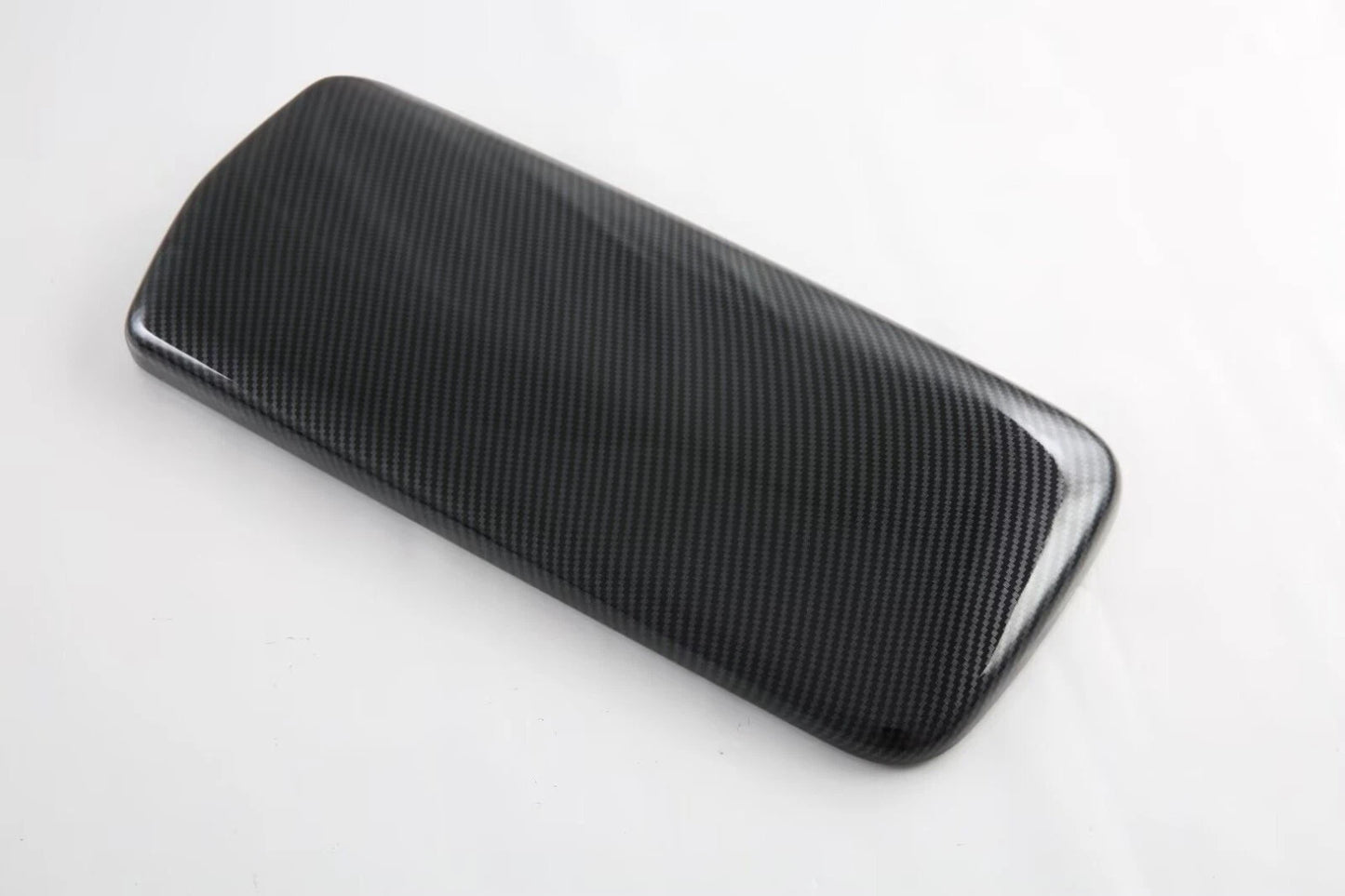 Carbon Fiber Armrest Box Lid Cover Trim for 2023-2024 Toyota Prius