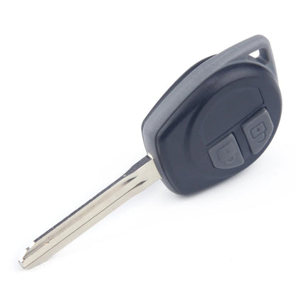 2 x Button Radio Key Shell Housing for Suzuki Grand Vitara, Swift, Liana