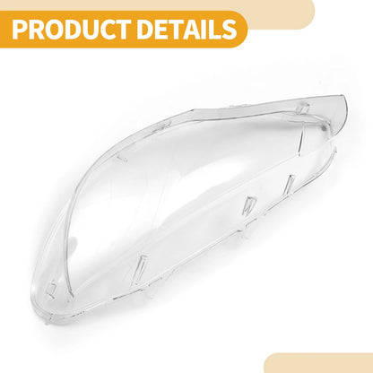1 Pc Front Left Headlight Lens Cover for BMW X6 (2008-2014) Clear