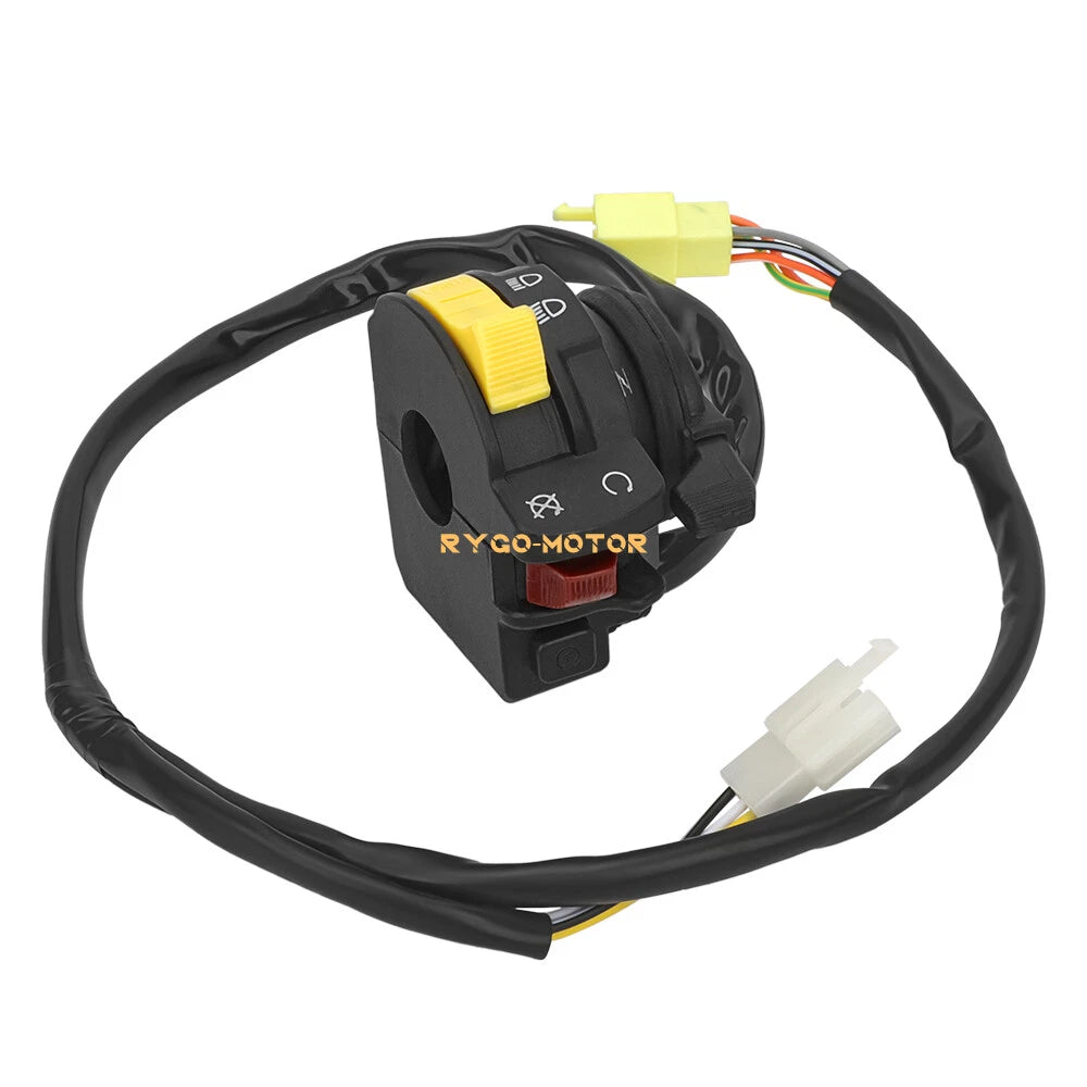Handlebar Switch Start/Stop Headlight for Suzuki LT-F160 QuadRunner (2000–2004)
