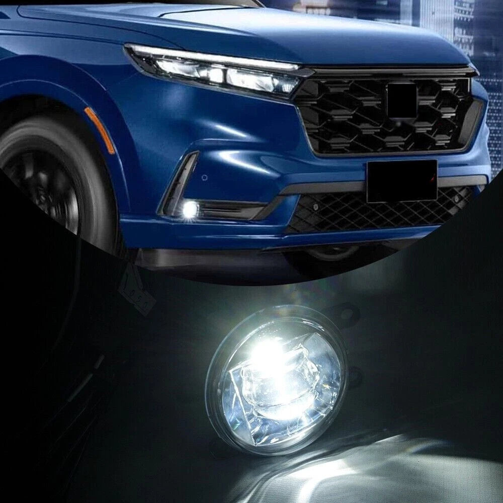 LED Fog Light Set for Honda CR-V 2023-2024 w/Bulb Switch & Bezel