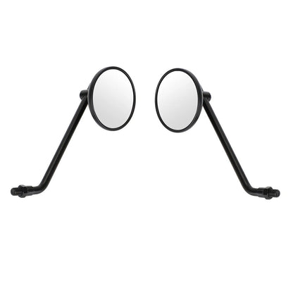 3" Motorcycle Handlebar Mirrors Pair for Universal Models