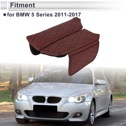 Center Console Cover with Storage Bag for BMW 5 Series (2011-2017) 1 Pair