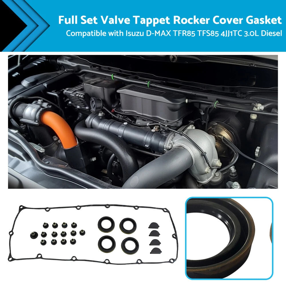 Rocker Cover Gasket Kit for ISUZU DMAX TF 3.0L Diesel (2008-2012)