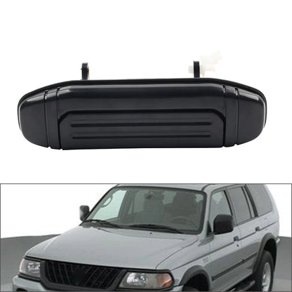 Black Front Left Outer Door Handle for Mitsubishi Pajero Montero (92-00)