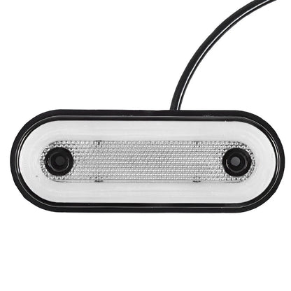 White Side Marker LED Lights for RV Trailer Truck Lorry