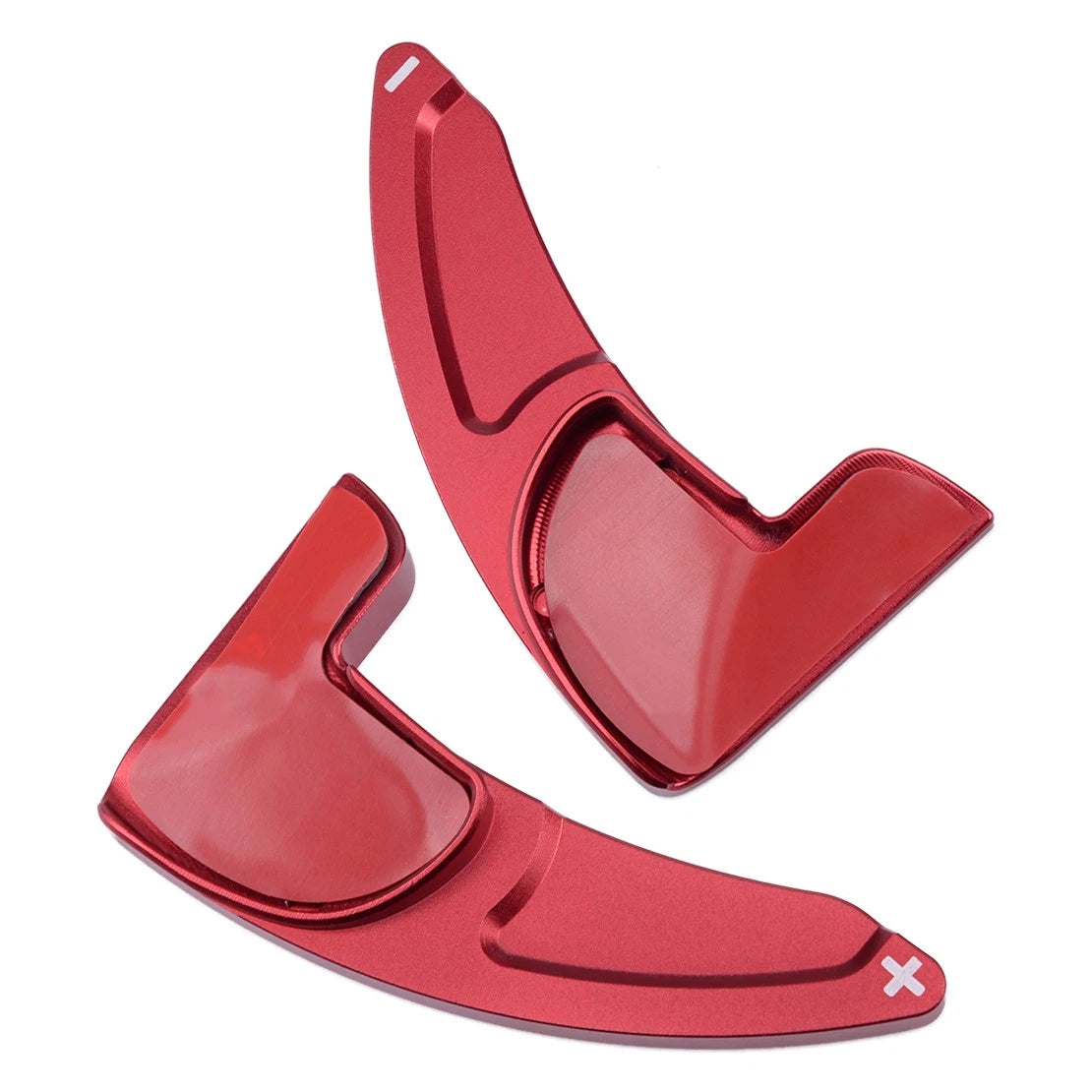 2 x Red Shift Paddle Extensions for Dodge Charger Challenger (2015-2023)